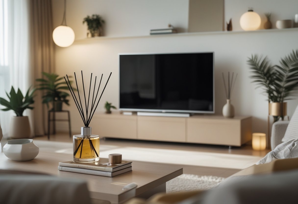 Saadan skaber du den perfekte atmosfaere i stuen med duftspray og tv stander til hjemmet